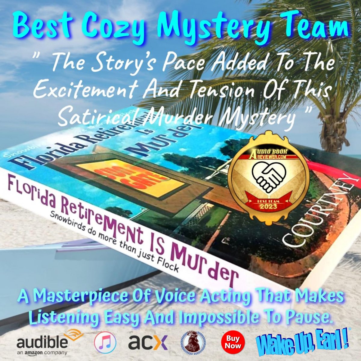 FLORIDA RETIREMENT IS MURDER - Ask for it by Name at your Local Public Library Known for the Character Development, Hilarious Antics of Overgrown Dysfunctional Children, these silver-hair seniors are on an amateur sleuth adventure to find the killer among them in a Florida Snowbird Gated Retirement Community. Dive into the delightful world of a Cozy Florida Snowbird Comedy Mystery that captivates readers with its engaging characters and witty plot. #bestseller #cozy #mystery #comedy #humorous #floridaretirement #snowbird #series #hilarious #cozycomedymystery #murder #dead #book #fiction #setinflorida #whodunit #international #awardwinner #audiobook #awards #funnybook #paperback #classicmysterybook #bookpals #classicmystery #funnystories #bookgeek #authorlife #cozymystery #abookaday #cozymysterylover #bookcommunity #bookclub #detectivenovel #brandidentity #library #publiclibrary #madewithpredisai 5 Star Book Review - Happy New Year 2025 https://bookshop.org/shop/CozySnowbirdComedyMystery Five Star Amazon Book Review - Florida Retirement Is Murder 5.0 out of 5 stars January 1, 2025 'Excellent adventure!!! ' "I was looking for a humorous mystery...so glad I found this one ! The characters are endearing, the story is quite interesting.... A good read!!"